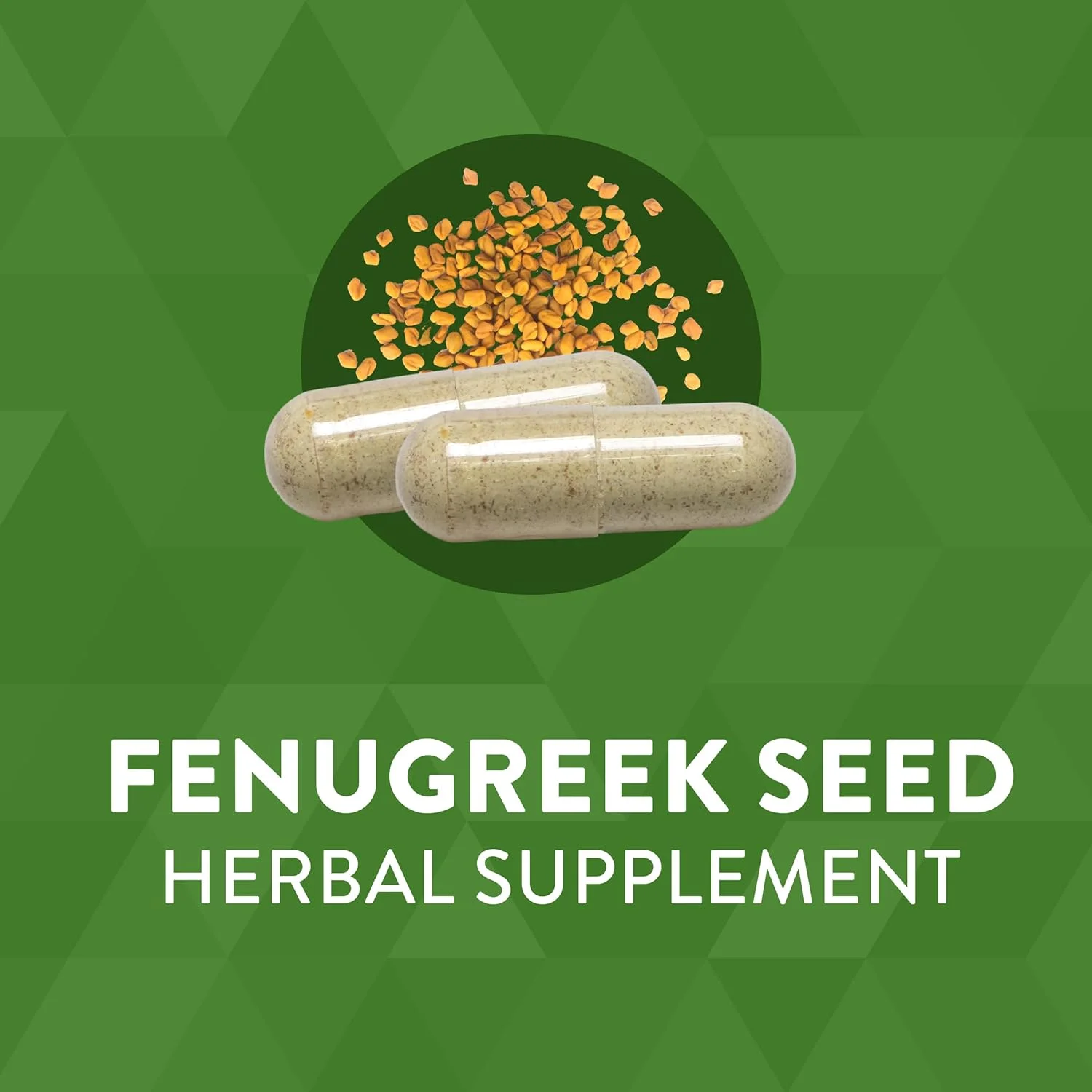 Nature's Way Fenugreek Seed, Traditional Lactation/Breastfeeding Support*, 1,130 mg per Serving, 100 Vegan Capsules