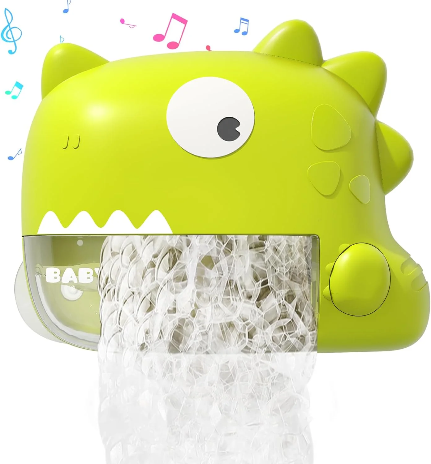 Baby Bath Toys - Dinosaur Automatic Bath Bubble Machine,Bathtub Bubble Maker with Music,Bathtime Shower Bathtub Toys for Toddlers,Birthday Gift for Boys Girls Age 1-5,Baby Gifts