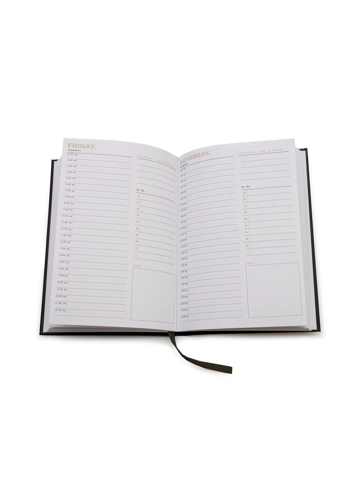 Zaddy Earth Gay Agenda Planner