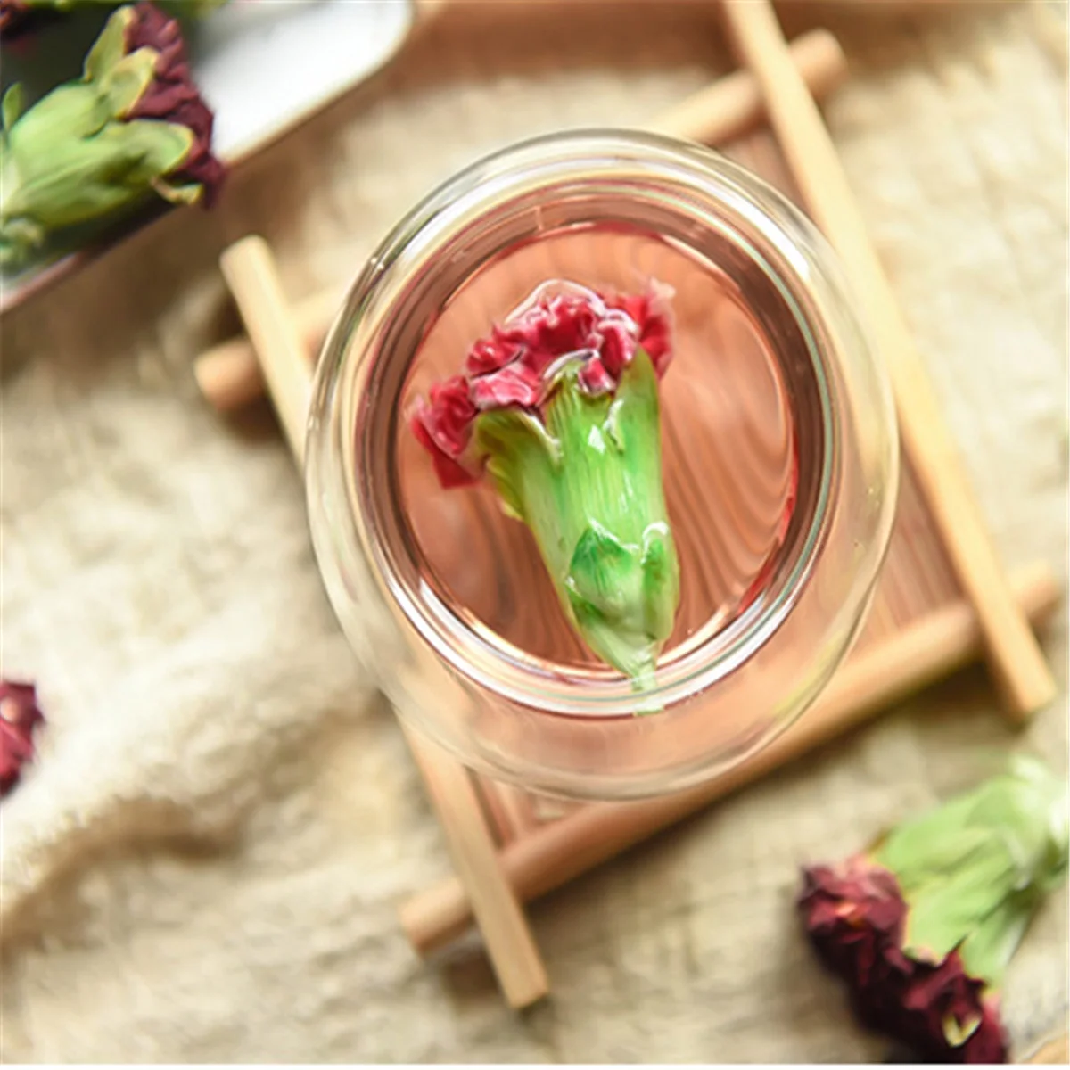 Herbal Tea Carnation Flowers Yunnan Dry Carnation Flowers Top Grade Camellia