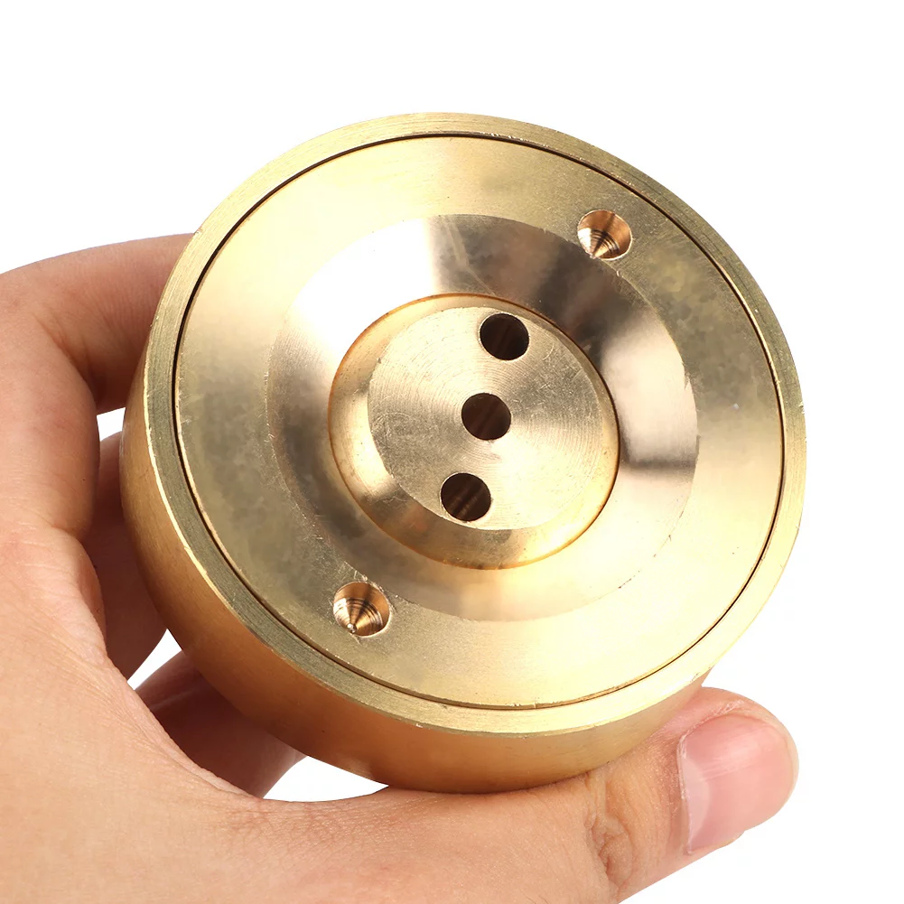 Verdant Touch Pond Sprinkler Head G1in 32mm Male Thread Brass Column Water Fountain Nozzle Spray Sprinkler Head Garden Nozzle