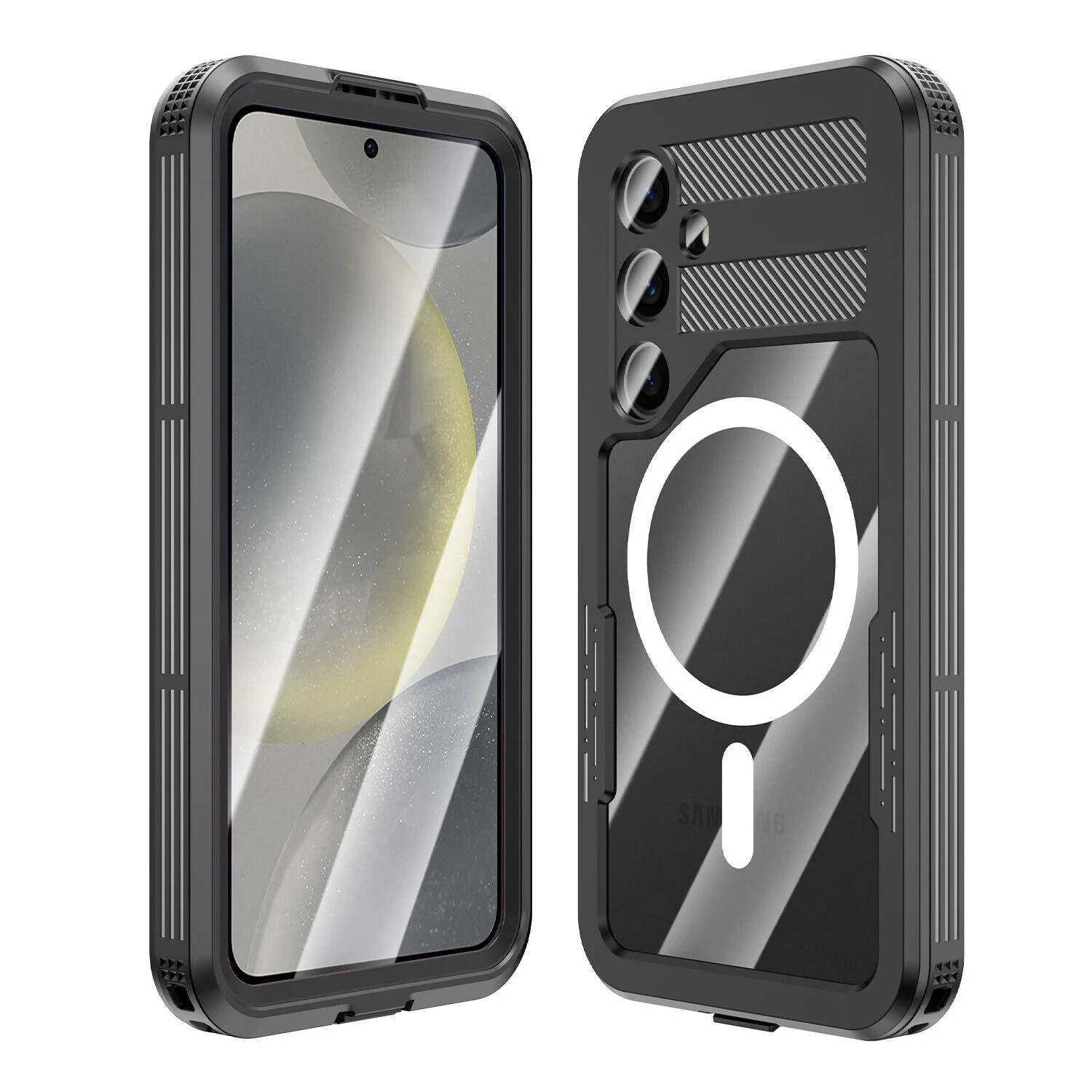 For Samsung Galaxy S24 Ultra S24+ Plus 5G Case Waterproof Full Shockproof Cover