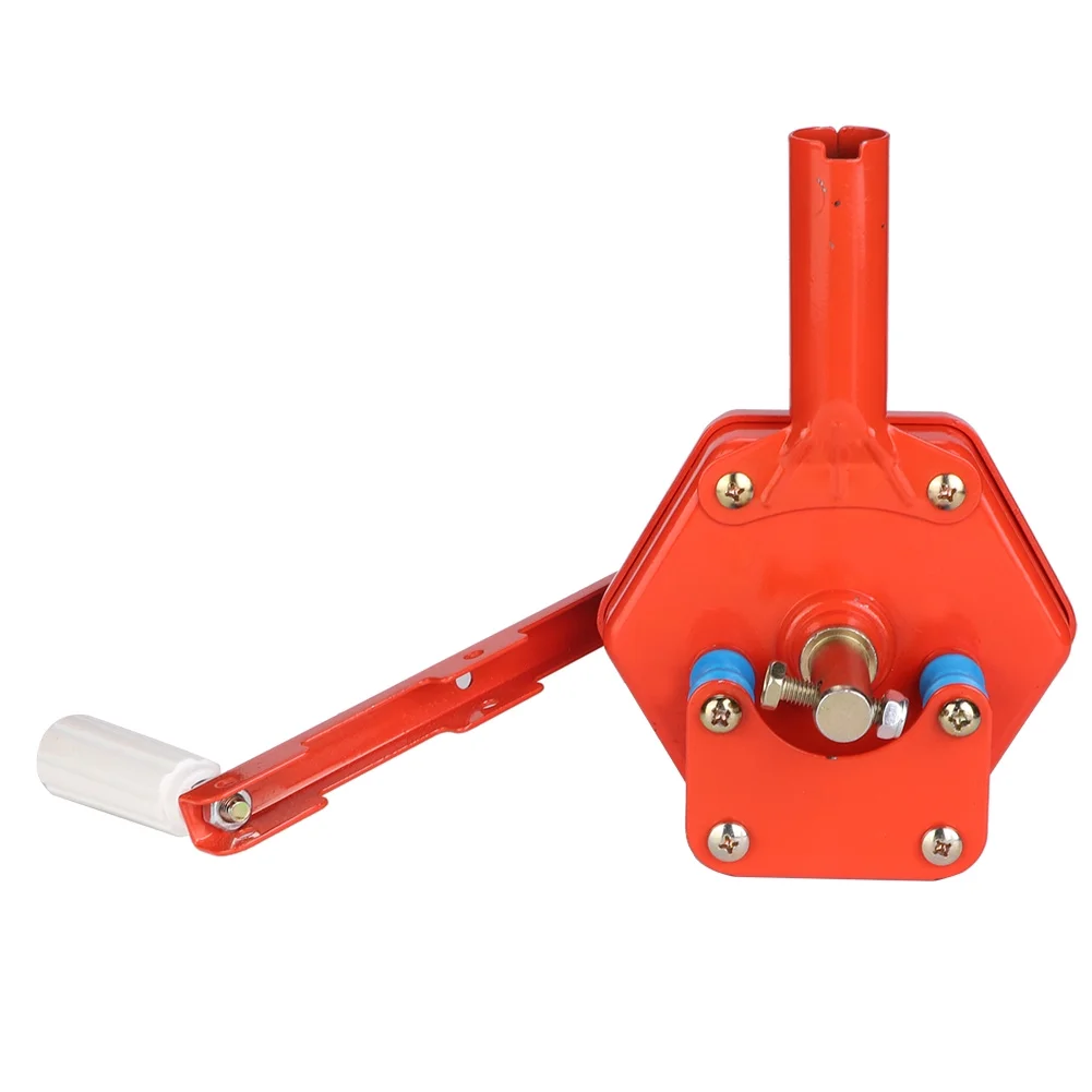 Alupre Manual Film Coiler Device Greenhouse Side Top Film Coiling Machine for Agriculture