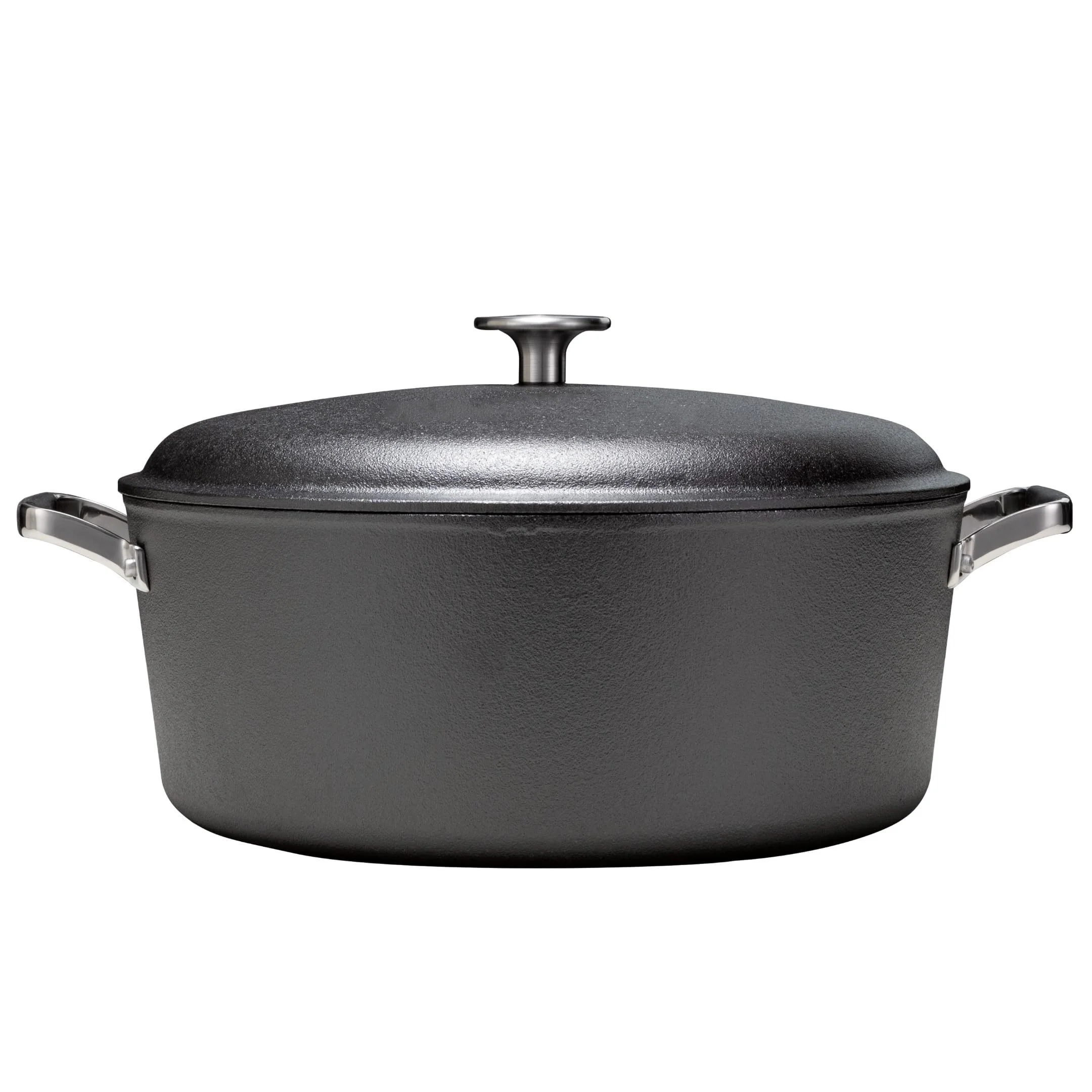 Heritage Cast Iron Dutch Oven 12 - Dutch Oven Pot with Lid for Indoor & Outdoor Cooking - 12