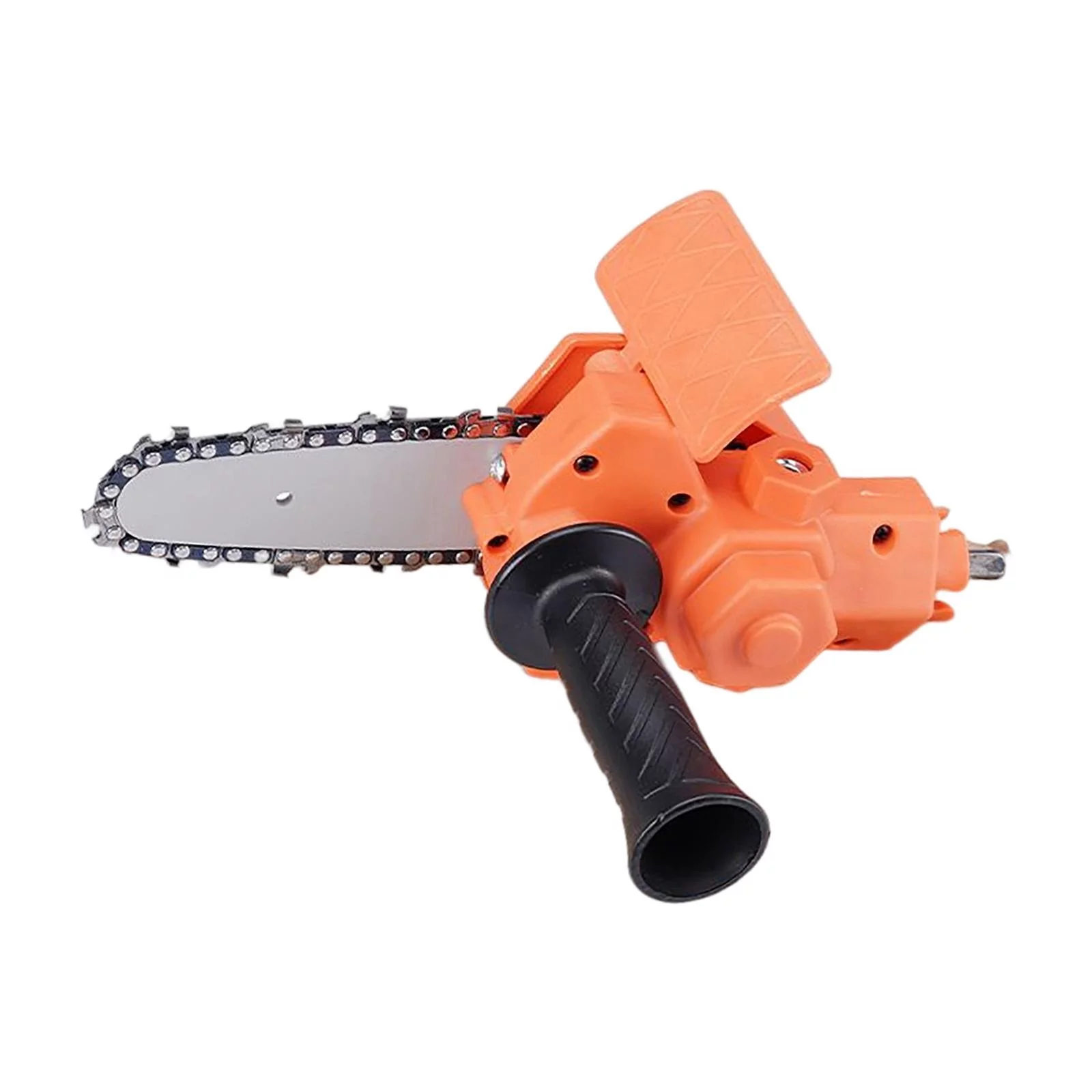 Handheld Electric Chain Chain Handed for Logging Trimming Branch Orange