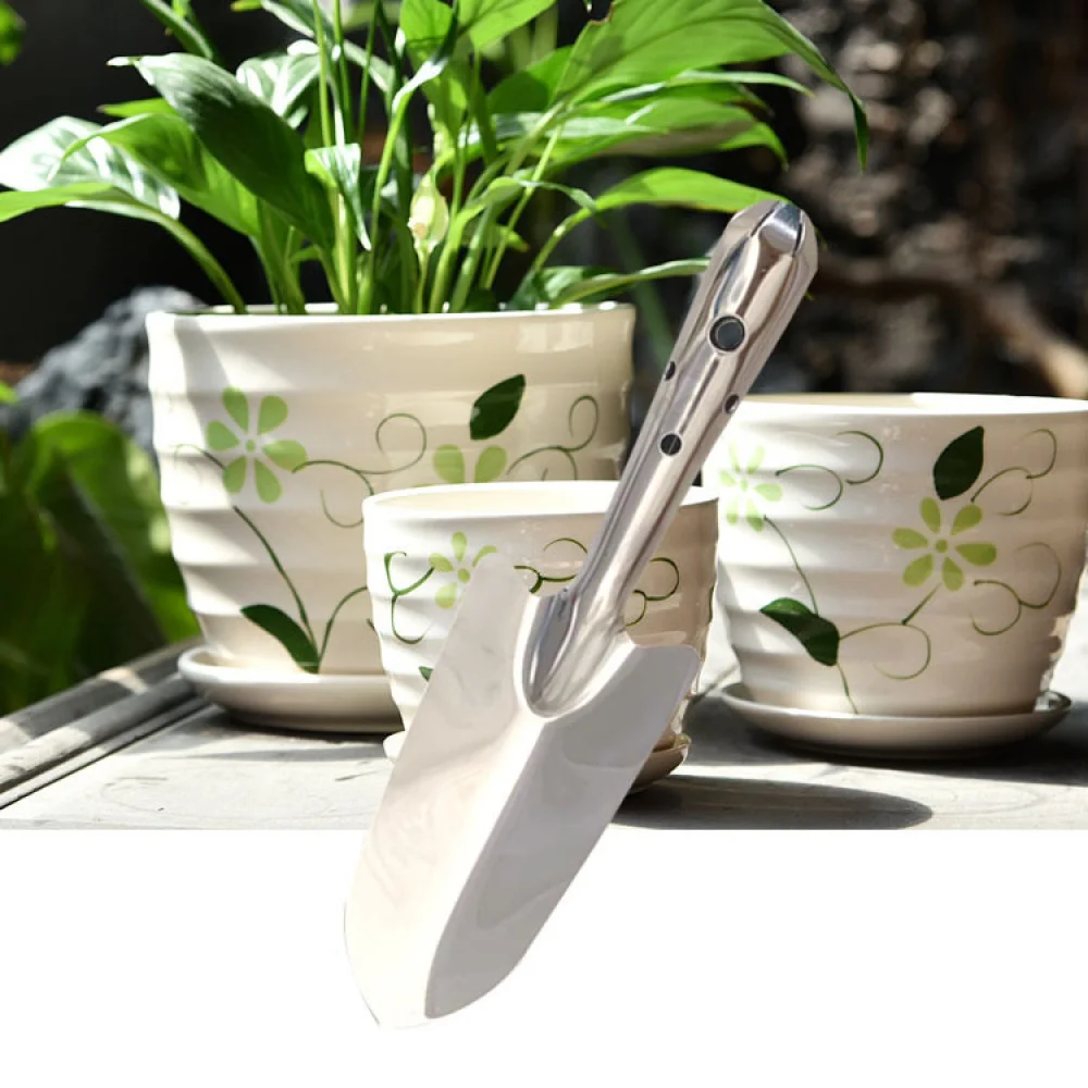 NSXXKJ Stainless Steel Flower Shovel, Comprehensive And Super Durable, Gardening And Beach Tool