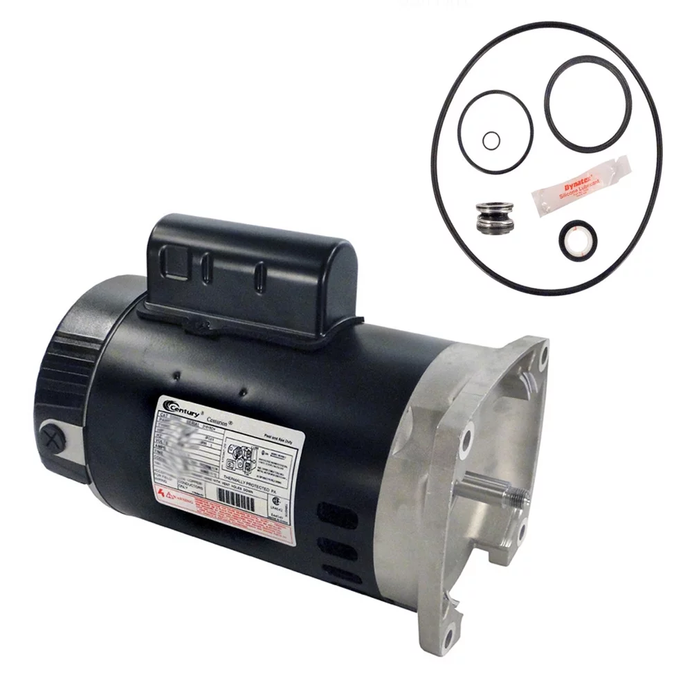 Puri Tech Replacement Motor Kit for Pentair SuperFlo 1HP 340038 AO Smith B2853 w / GO-KIT-78
