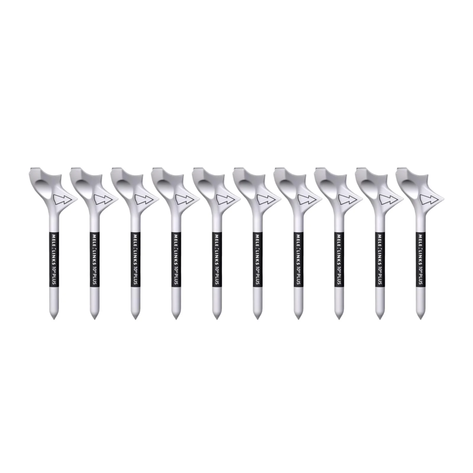 10Pcs 10 Degree Golf Tees, Golfing Tees with Direction Indication ,Golf Club Tools Golf Equipment Golf Ball Holder for Women Men Outdoor Sports