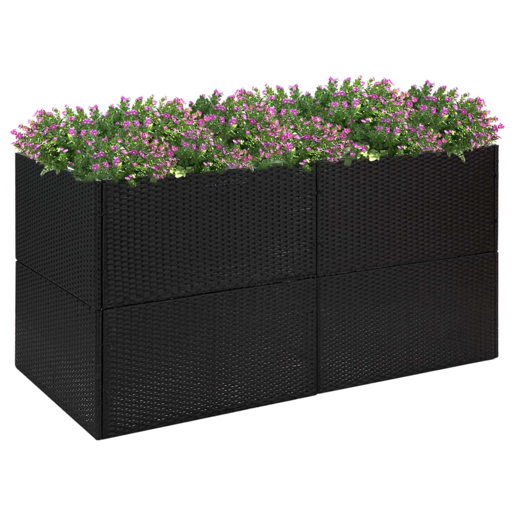 Irfora parcel,Patio Planter Poly Rattan Plant Box Lawn Vidaxl Planter Patio PotFlower Herb Plant Box Flower Box 157x80x80 Planter Box Plant Balcony Flower BoxFlower Herbs 1106349a