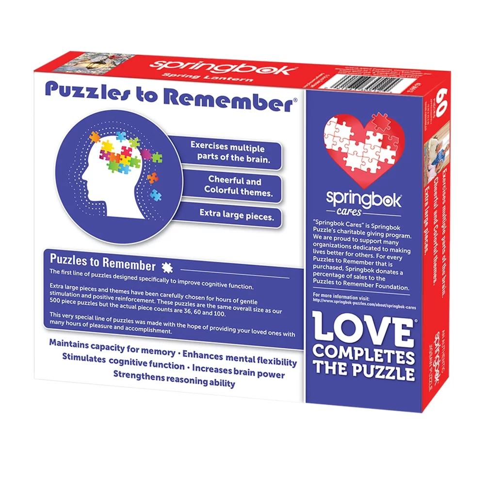 Springbok Spring Lantern Puzzle, Entertainment, Multi-Grade (43-30512)