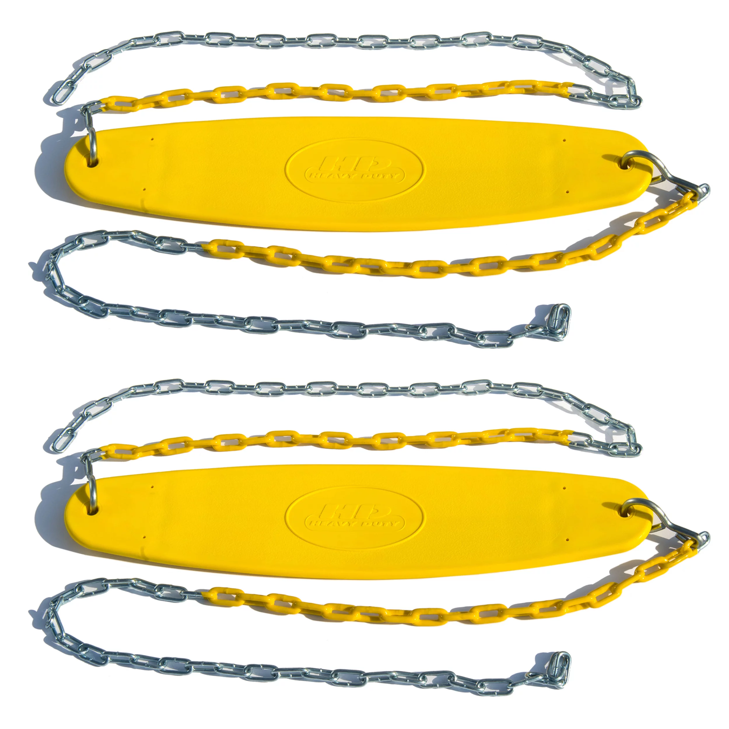 Swing-N-Slide Extreme-Duty Swing Seats with Chains - Yellow (2-Pack)