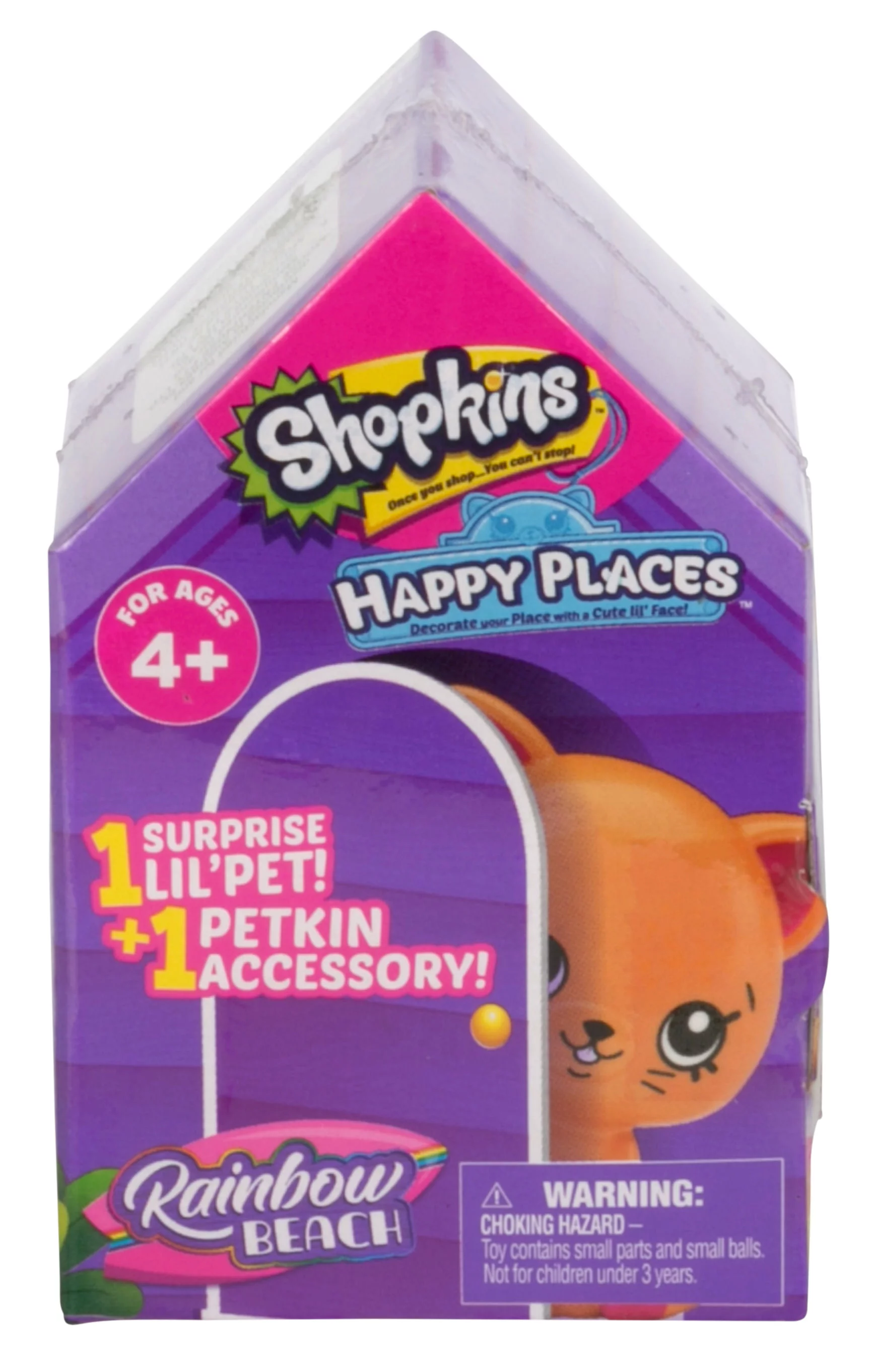 Shopkins Happy Places Rainbow Beach Surprise Pet Pack