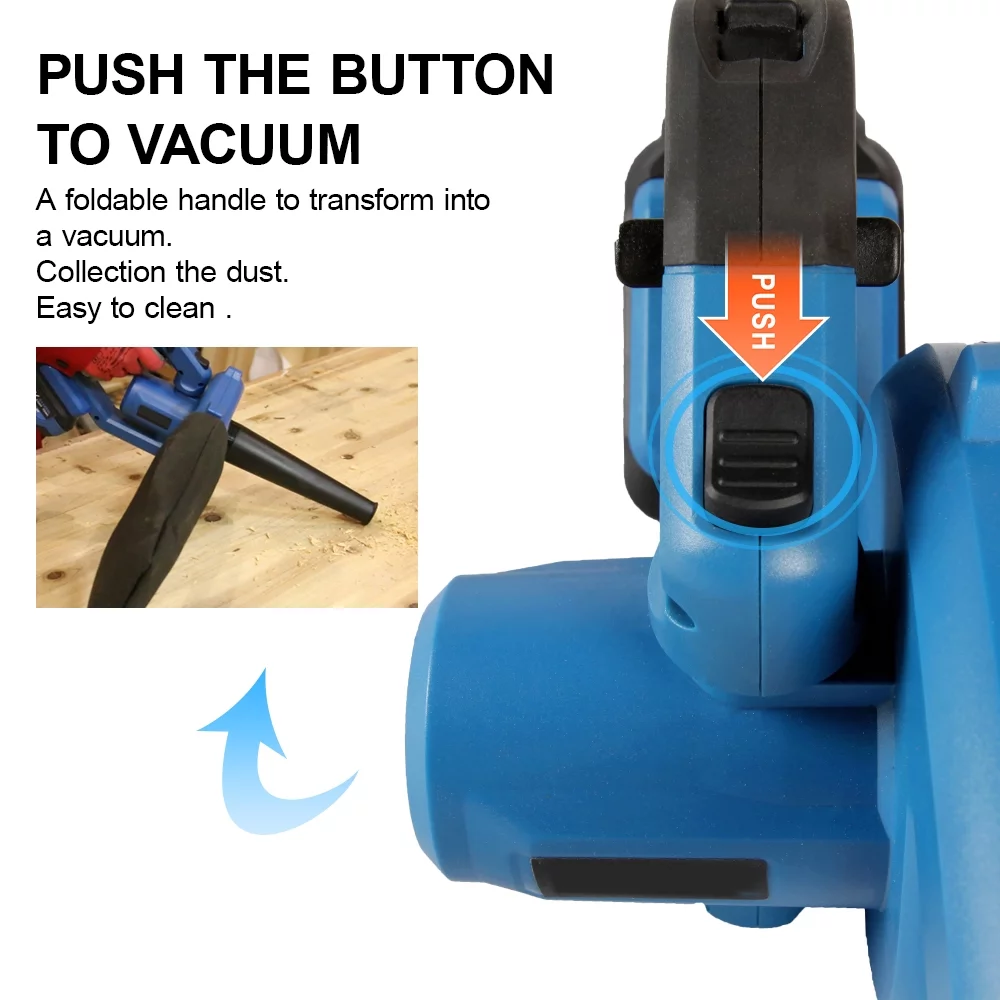 Geevorks Dust blower,2.0 Ah Lithium Blower Kit 20 3 Variable Speeds Ah Lithium Battery Lithium Battery Fast V 2.0 Ah Blower Blower Kit Leaf Blower Jobsite Kit 20 V 20 V 2.0 Fast r 3 QISUO