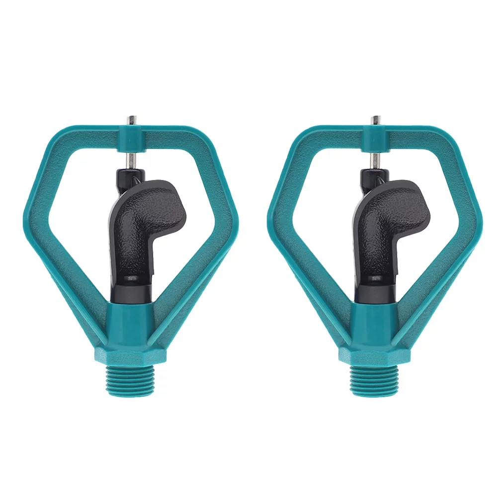 Gongxipen 2pcs Durable Lawn Sprinkler Automatic 360-degree Garden Irrigation Sprinkler