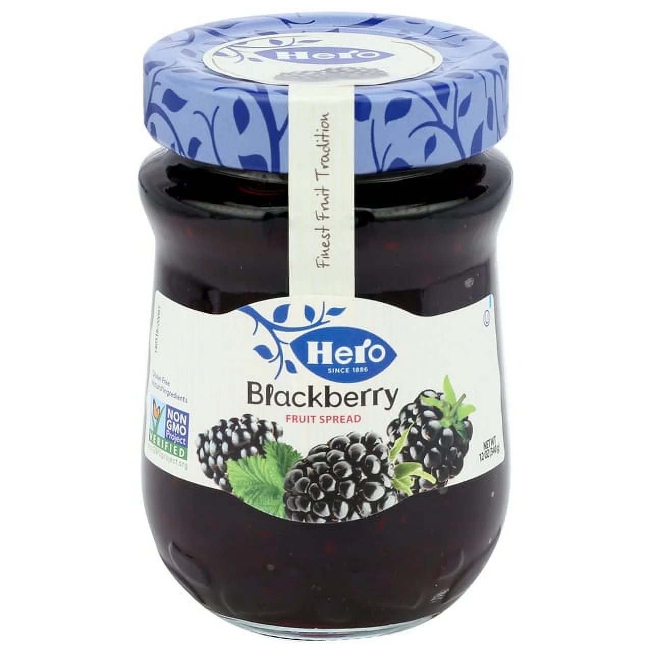 Hero Blueberry Fruit Spread 12oz/340g