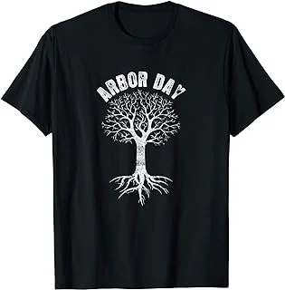 Arbor Day Tree Planter Support Nature Climate Change Earth T-Shirt