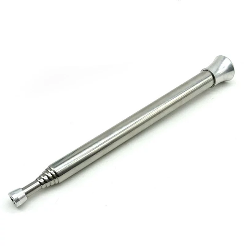 Fire Blower Stainless Steel 6 Section Telescopic Fire Blow Tube Pipe for Travell