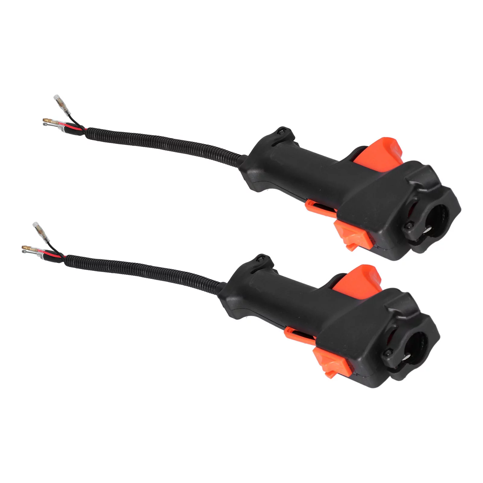 Brush Cutter Handle Switch, 2Pcs Strimmer Trimmer Handle Switch, Throttle Trigger for FS75 FS80 FS85 Trimmer Machine