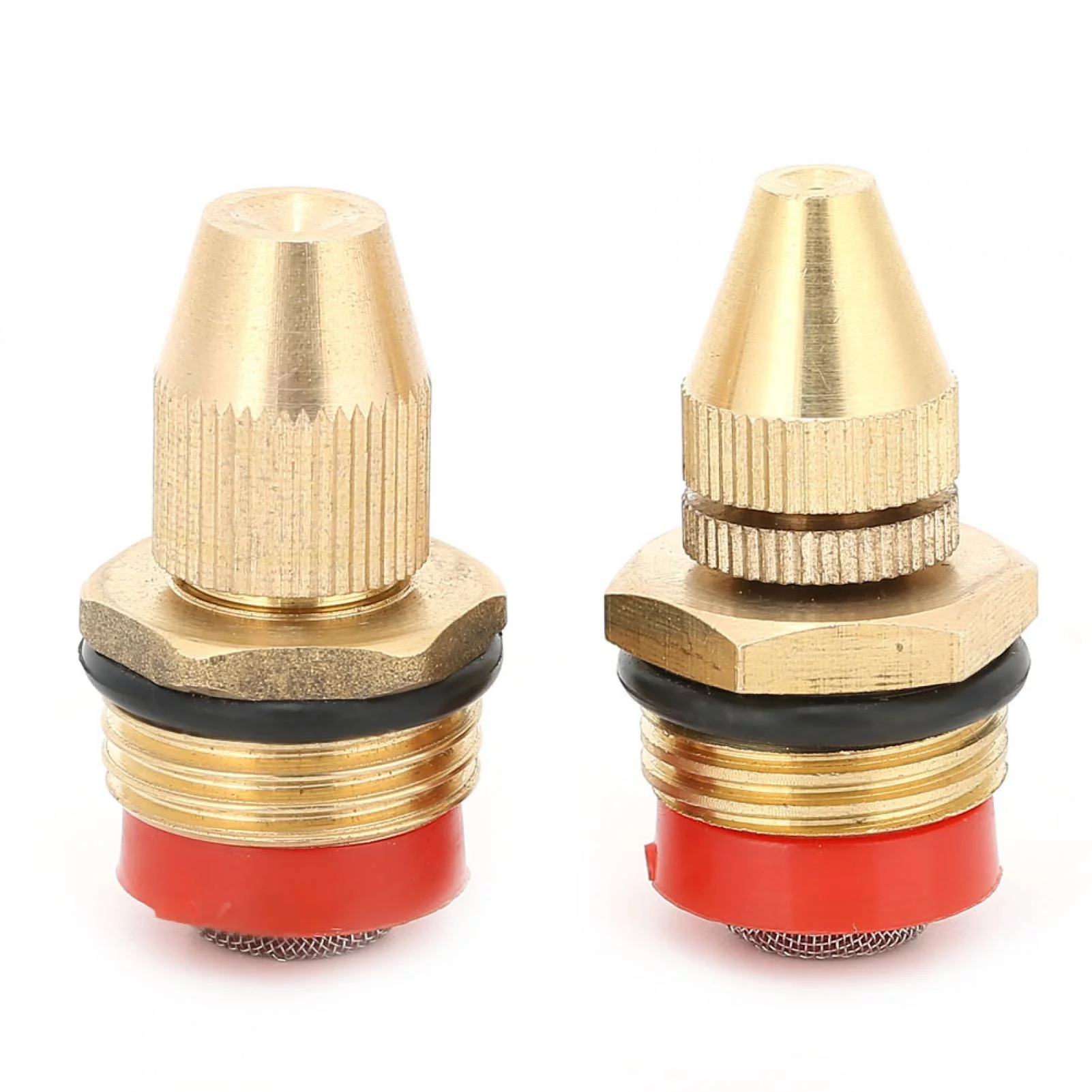 VIFERR 2Pcs Centrifugal Adjustable Micro Sprinkler Garden Irrigation Misting Spray Nozzle G1/2 DN15