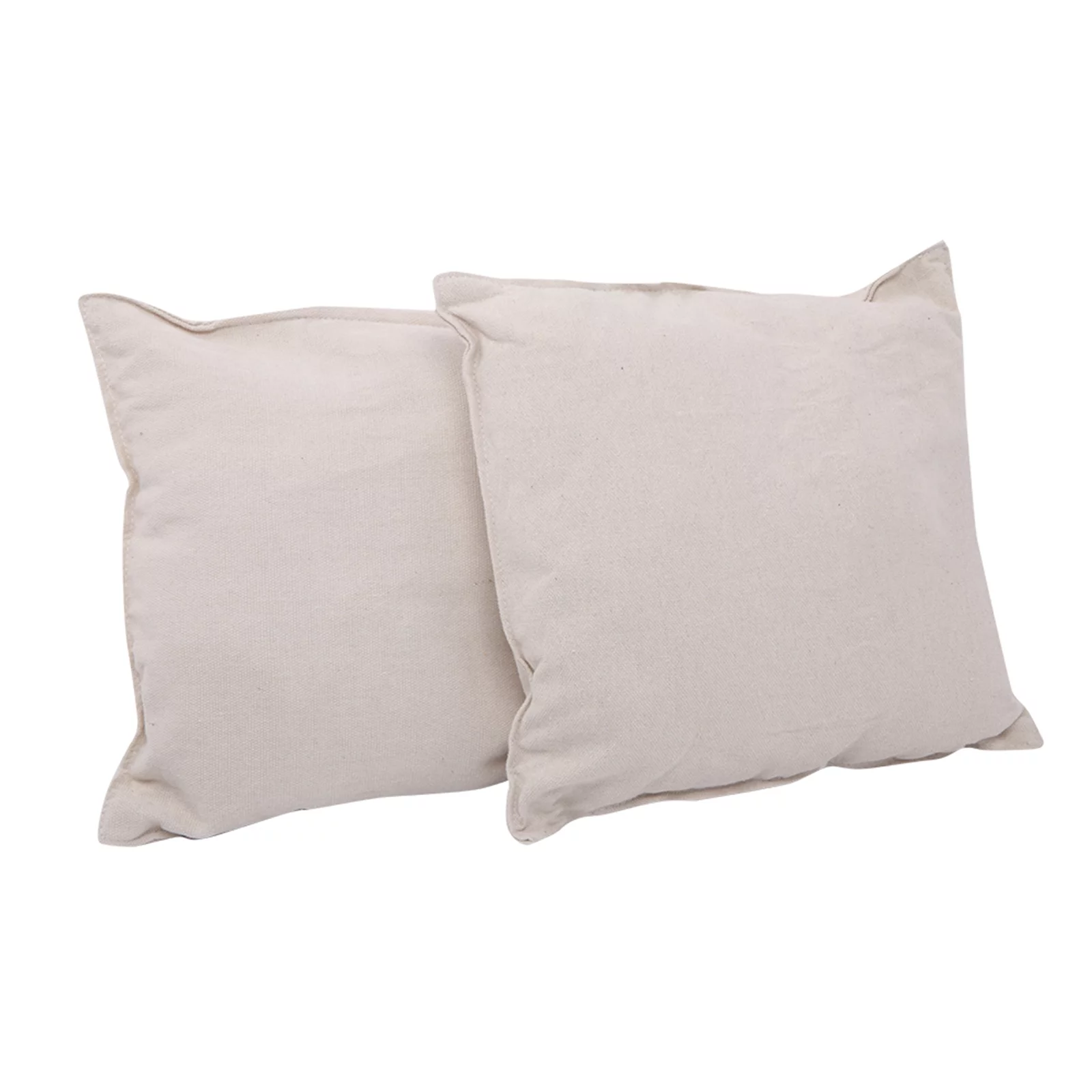 YeekTok Unique Cotton Canvas Sling Chair with Pillow Tassel Hanging Chair Beige