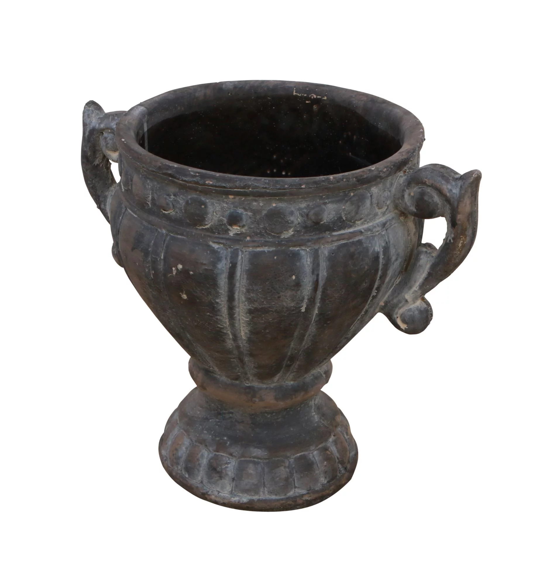 Cheungs 5102 5.75 lbs Cement Pot with Side Handles