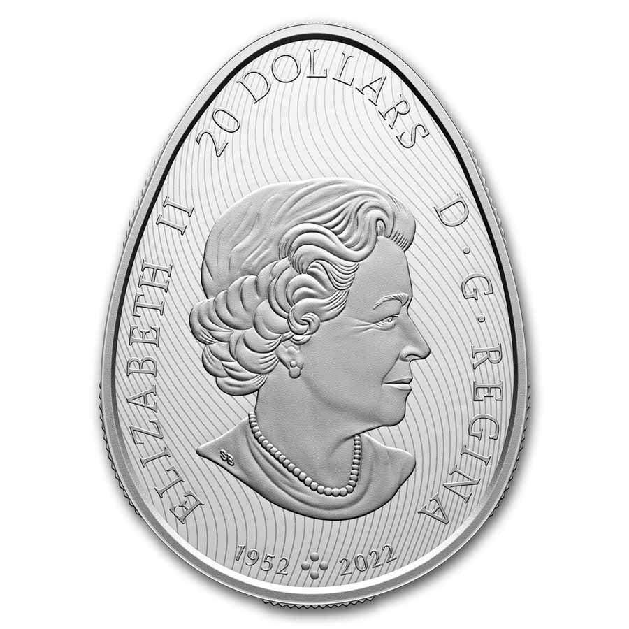 2024 Canada 1 oz Silver $20 Traditional Pysanka