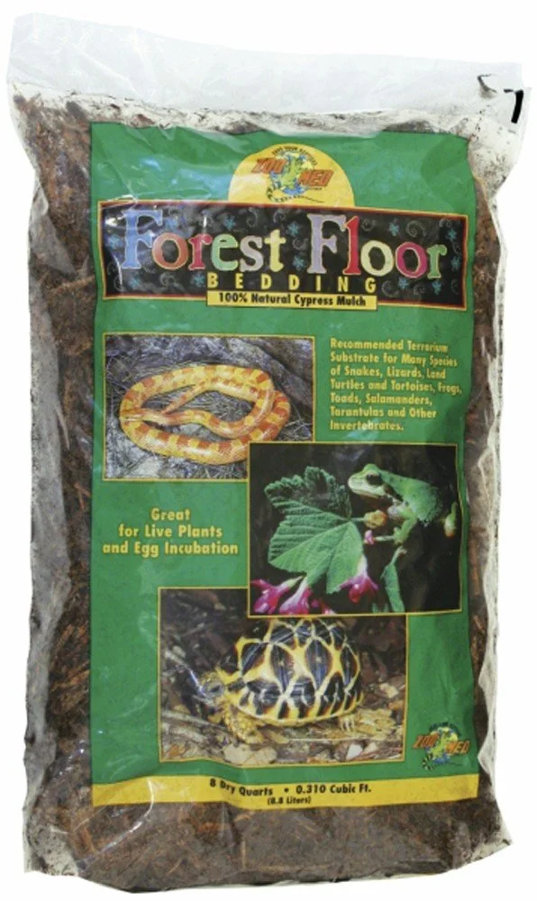 Natural Cypress Mulch Terrarium Bedding for Forest Reptiles  Amphibians
