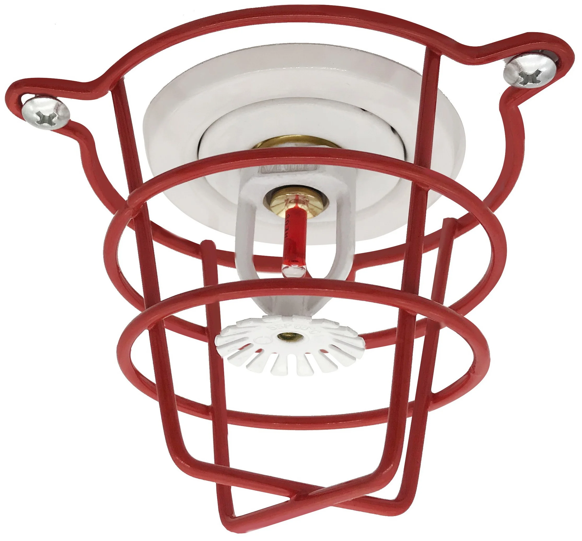 Happy Tree (10 Pack) Red Fire Sprinkler Head Guard Cover for Both 1/2