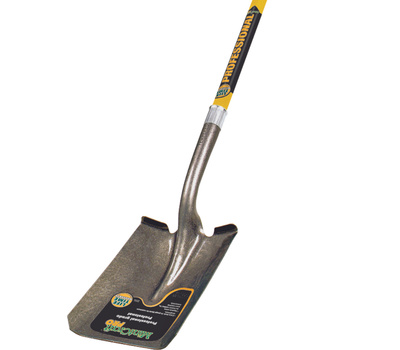 1unitDJGA-0763 Vulcan 34536 PCL-F Long Handle Square Point Shovel Pro Fiberglass