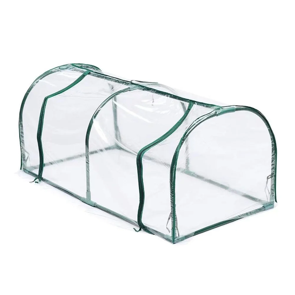 1x Outdoor Garden Greenhouse Bottomless Flower Bed Clear Heat Preservation Cover
