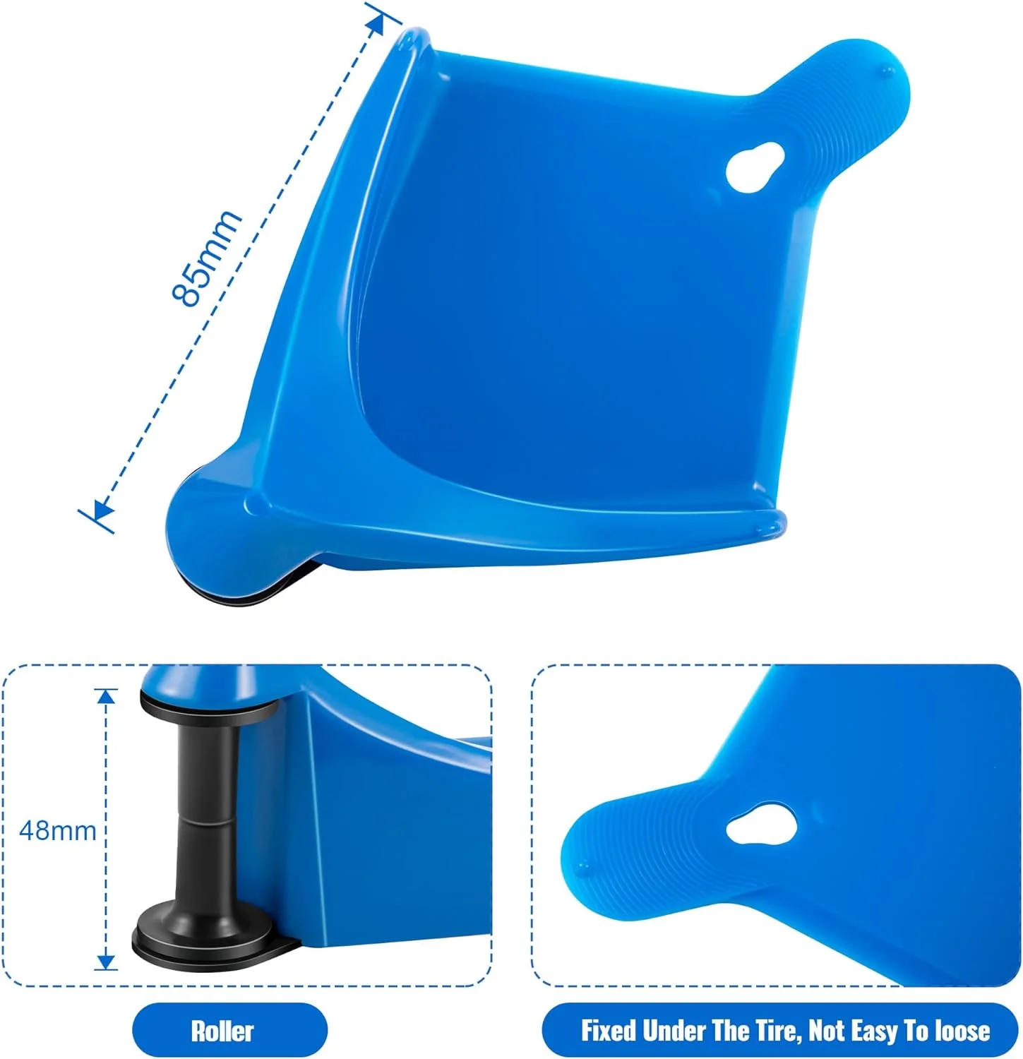 Prevent Pressure Washer Hose Stuck Blue Car Wash Tool Car Hose Guide Prevent Water Pipes from Wearing Out