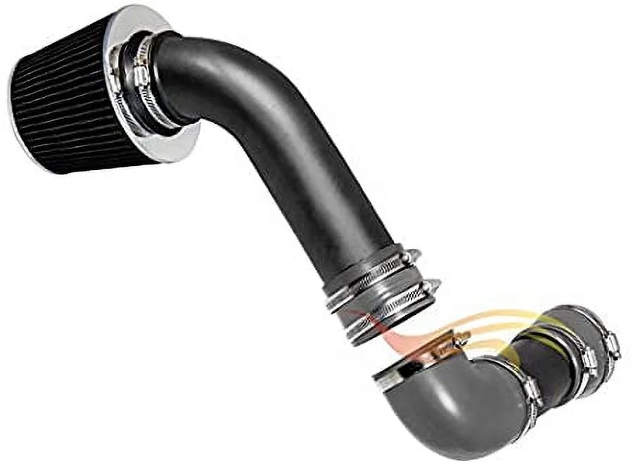 RW SERIES - MATTE BLACK PIPE GRAY - SHORT RAM INTAKE Compatible For 88-89 PONTIAC FIRDBIRD 5.0 & 5.7