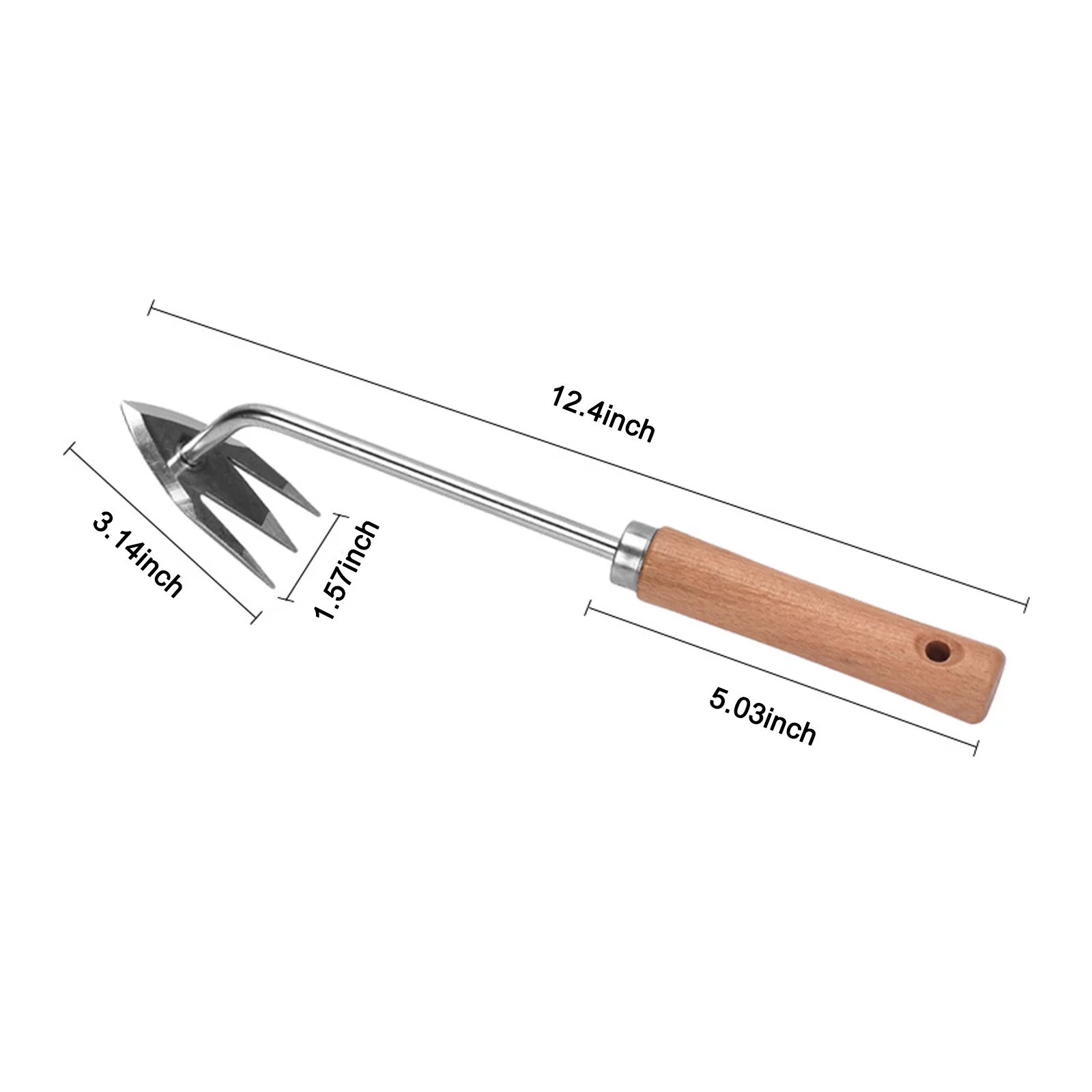 Weeder Puller, Hand Weeder Tool, V-Shaped Light Duty Hand Weeder for Garden Yard Farm Weed Removal