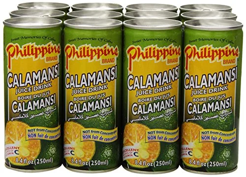 Philippine Juice Drink Calamans, 8.4-Ounce (Pack of 12)