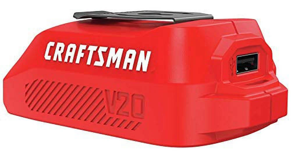 Craftsman  V20  20 volt USB Power Source Adapter  1 pc. - Case Of: 1;