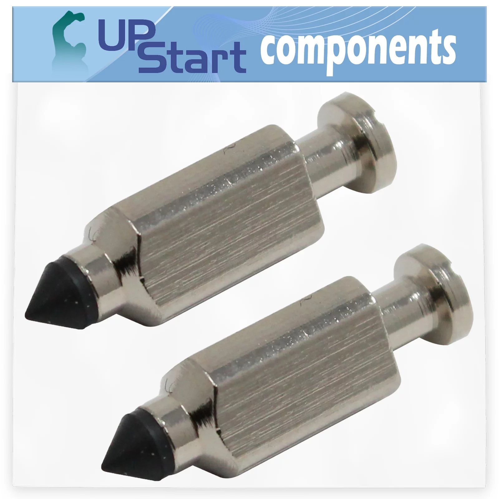 2-Pack 231855S Float Needle Valve Replacement for Toro 70141 (59000001-59999999)(1995) Lawn Tractor - Compatible with 231855 Carburetor Float Valve