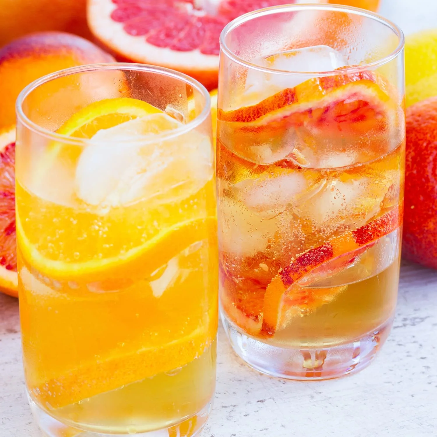 sparkling grapefruit u0026 citrus treat