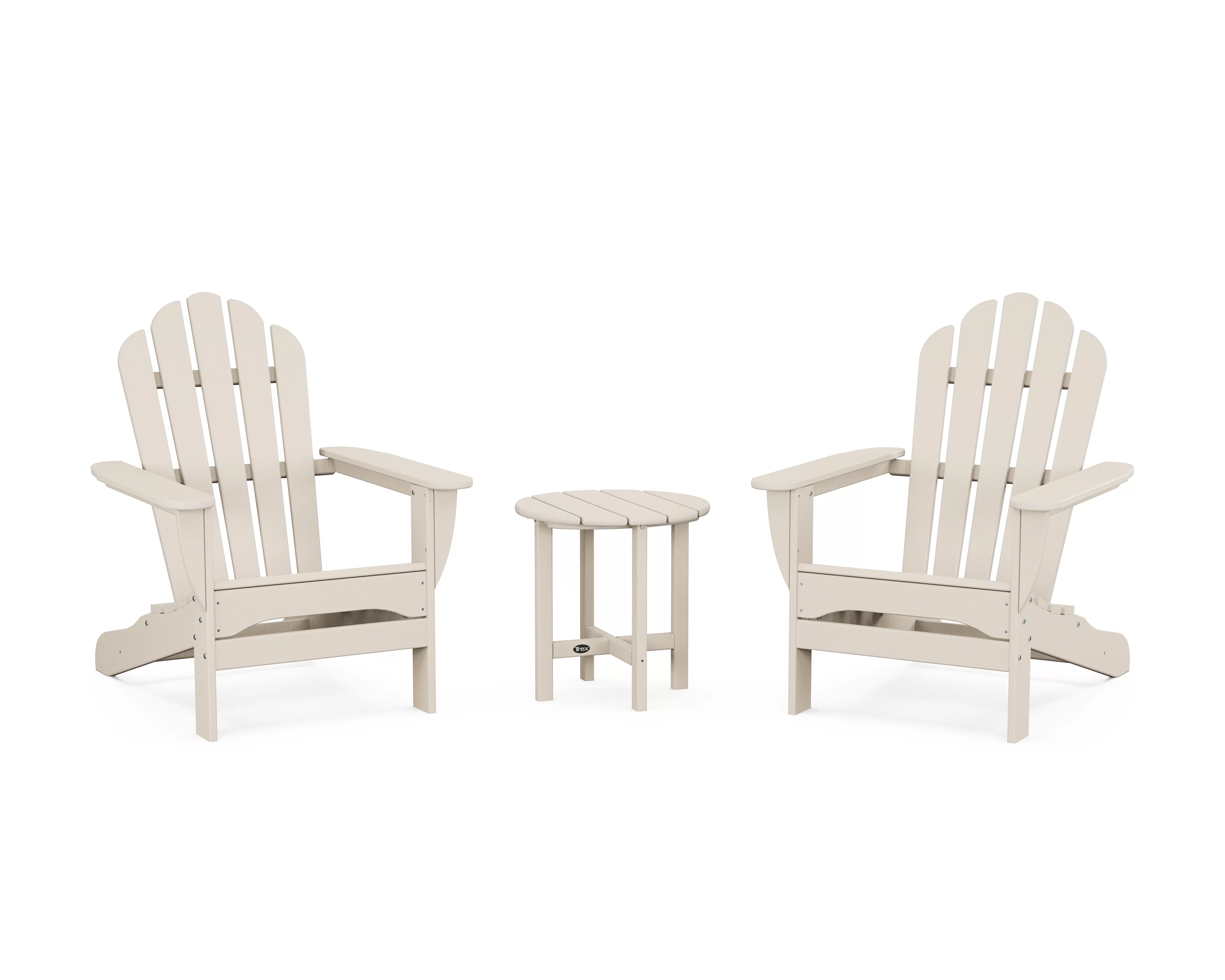 Trex® Outdoor Furniture™ 3-Piece Monterey Bay Adirondack Set in Sand Castle