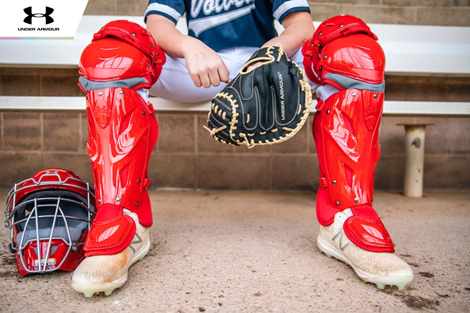 Under Armour Pro 4 NOCSAE Catcher's Equipment Gear Set Intermediate 12-16, Graphite