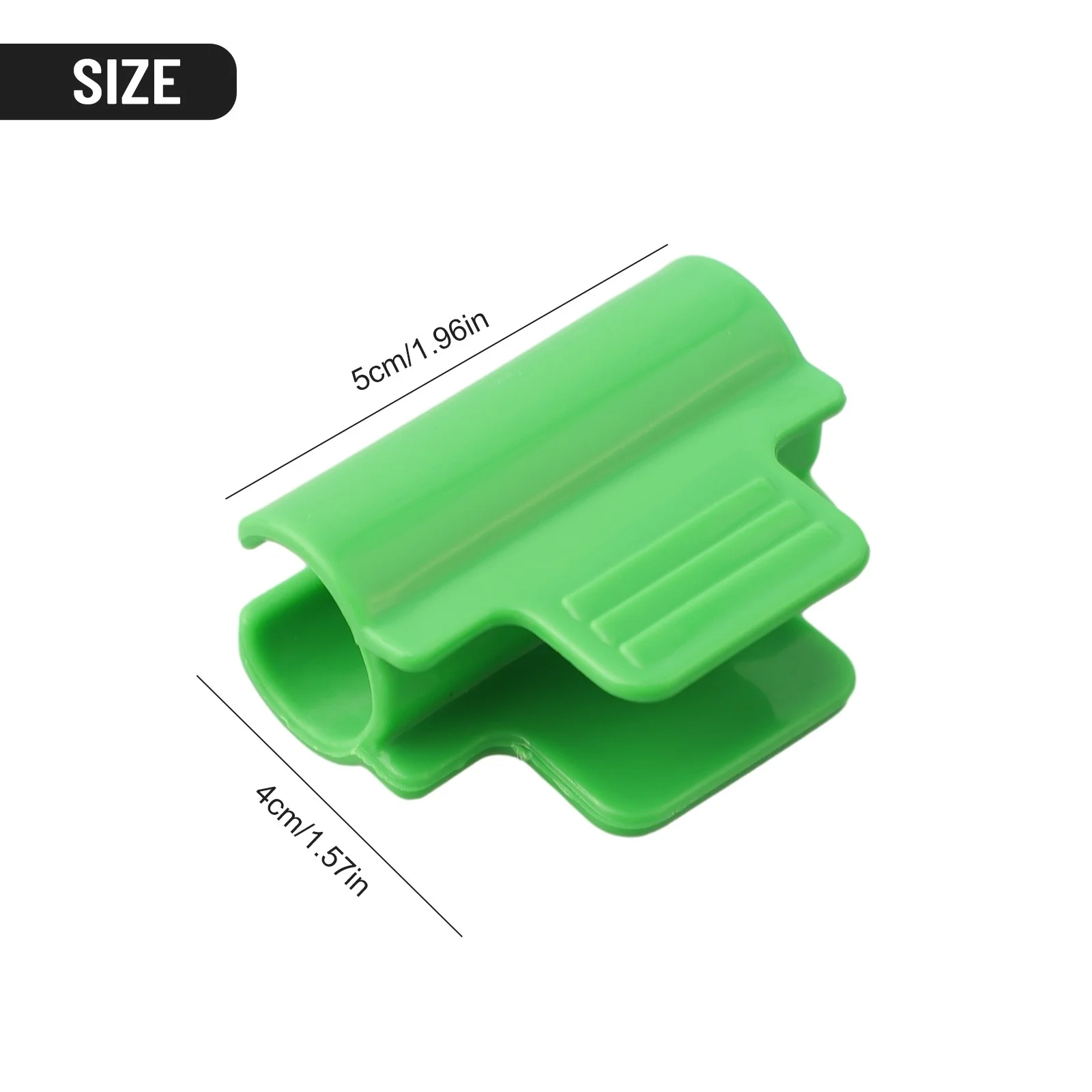 50PCS Greenhouse Clamps Plastic Cover Netting Tunnel Film Hoop Clips Garden