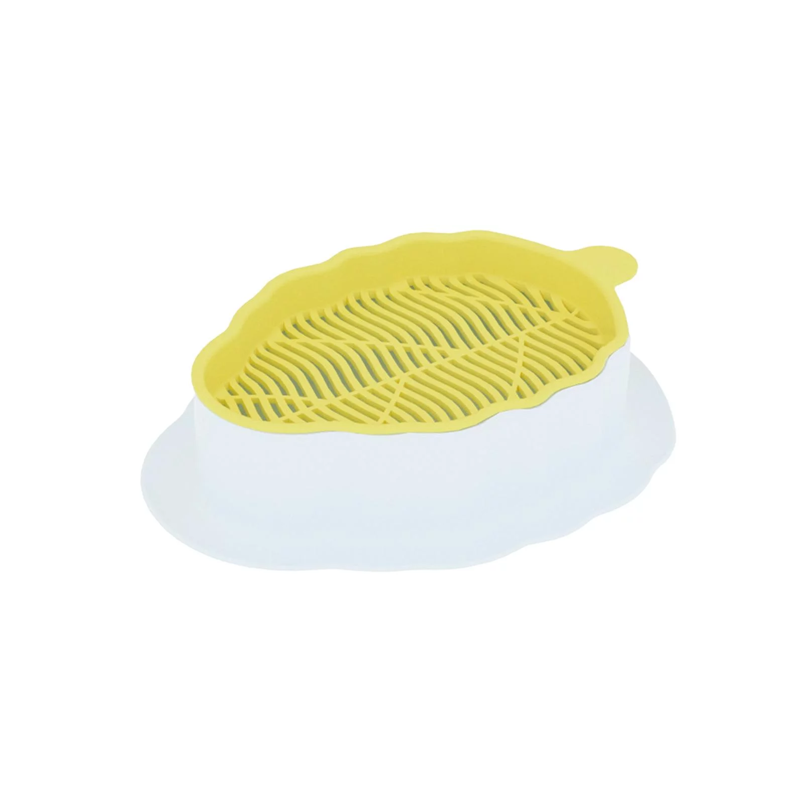 Cats Grass Tray Sprouting Container for Planting Office Greenhouse White Yellow