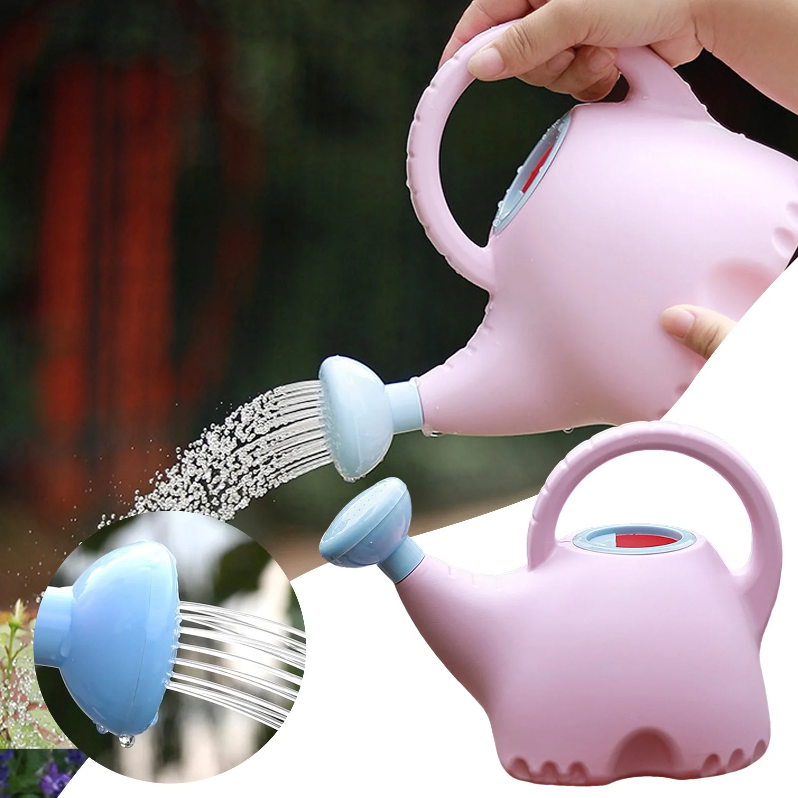 ILJNDTGBE Irrigation System Cartoon Design Thickened Sprinkler 1.5L Capacity Watering Can For Kids & Home Gardening Ideal For Flowers Vegetables And