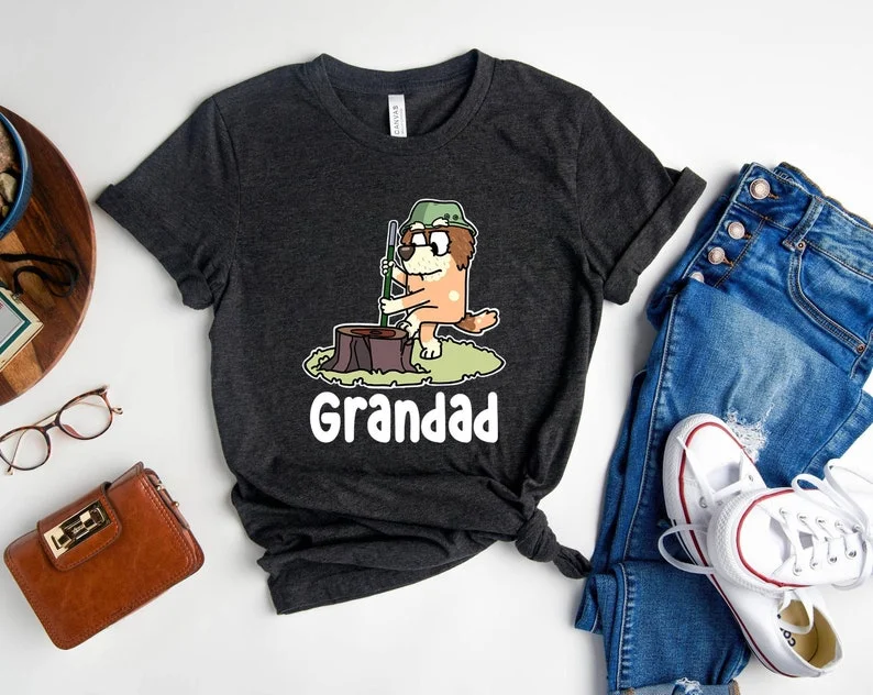 Bluey Grandpa Shirt,Grandmalife Bluey Shirt, Bob Bluey Shirt, Bluey Shirt, Bluey Family Shirt, Grandma Grandma Bluey Shirt Bluey Family Tee