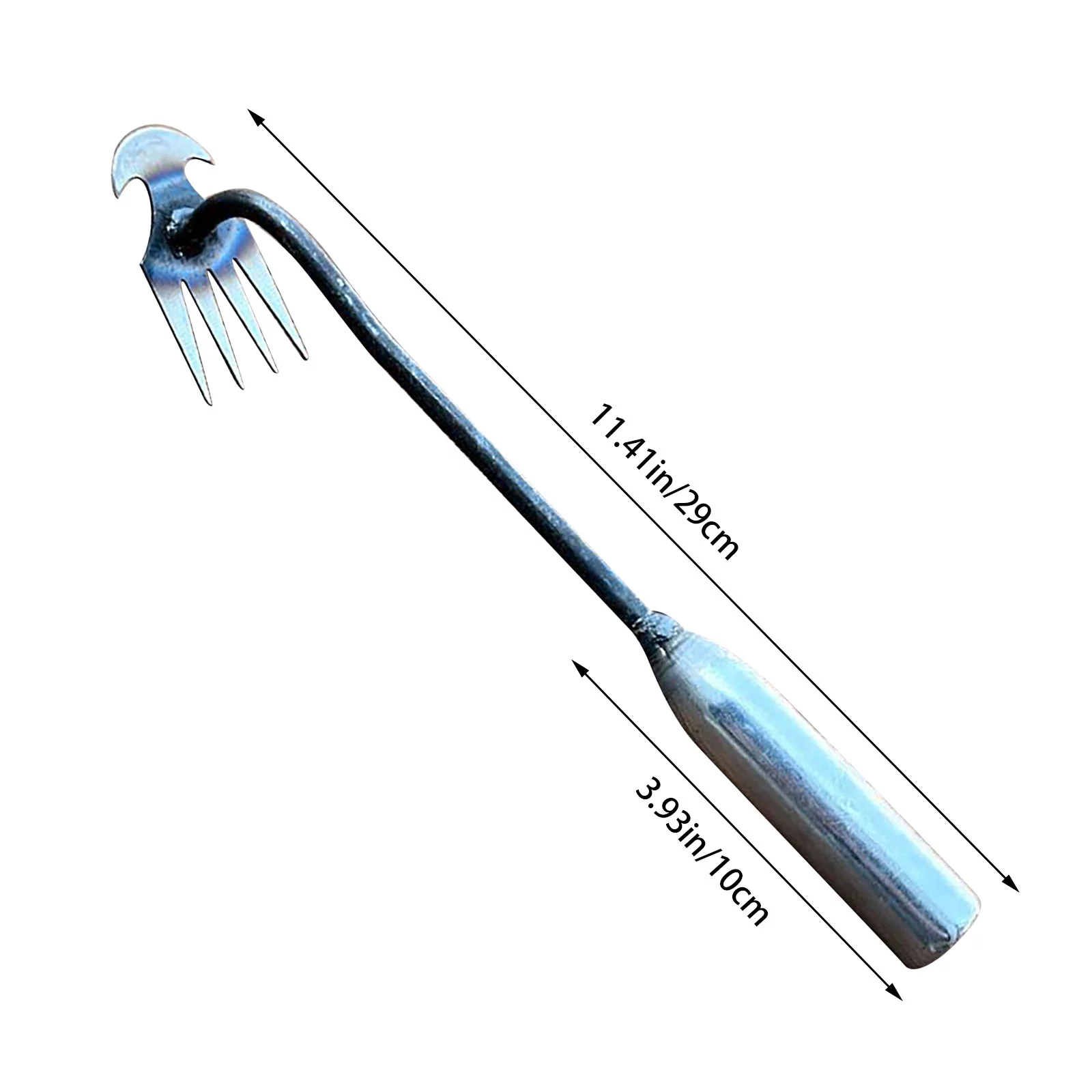 GuLuBin P1819 Hoe Weeding Artifact Rooting Weeding Tools Gardening Weeding Rake Steel Farm Tools Small Hoe Loose Soil Digging Wild Vegetables