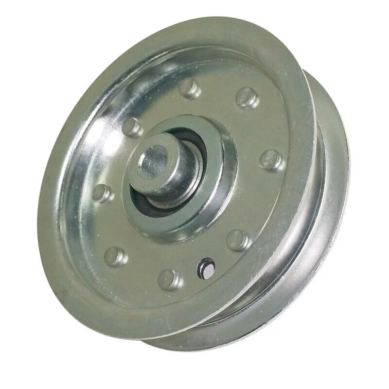 White Lawn Mower single pulley 2020 4.1x4.1 x 1.02inch 10.4*2.58*0.99cm 46