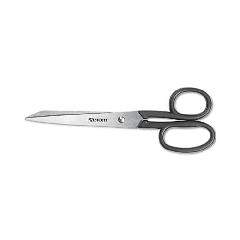 Kleencut Stainless Steel Shears 8" Long, 3.75" Cut Length, Black Straight Handle