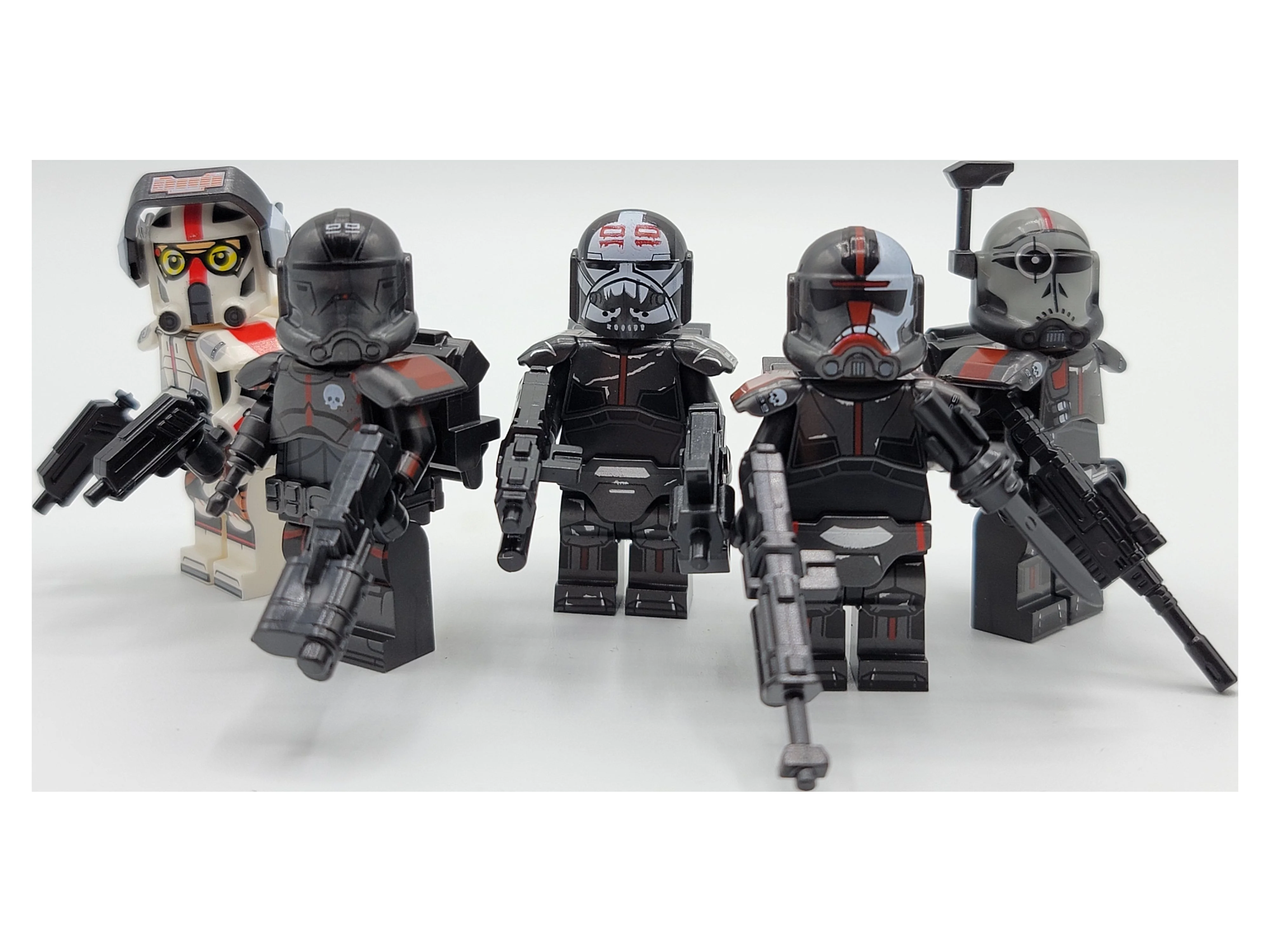 Bad Batch Custom Figures 5pcs Set