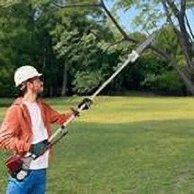 DENEST Chainsaw Pole Saw Tree Trimmer Branch Cutter 42CC 4 Stroke Gas Powered Engine