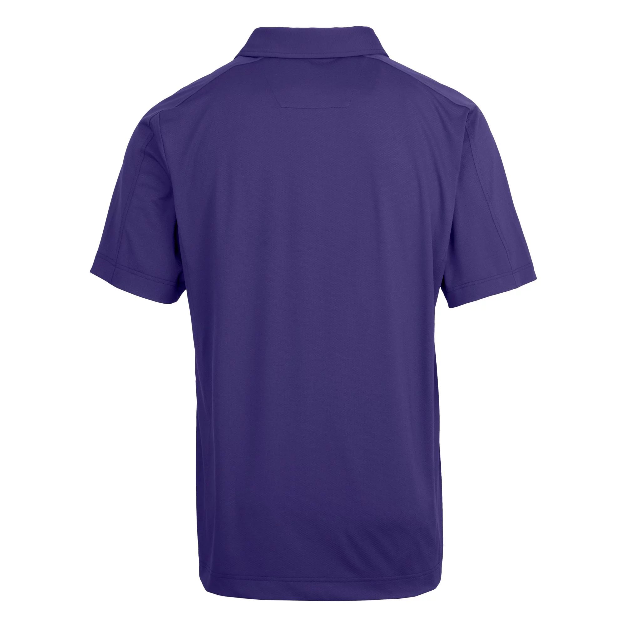 Men's Cutter & Buck  Purple Clemson Tigers Alumni Logo Prospect Textured Stretch Polo