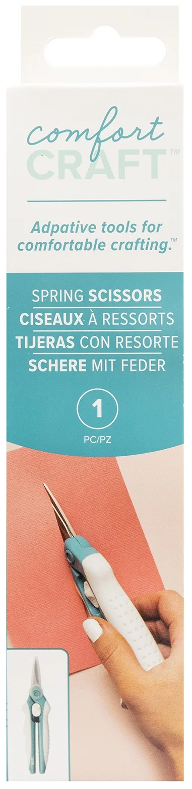 We R Memory Keepers Comfort Craft Spring Scissors- 1-1/2